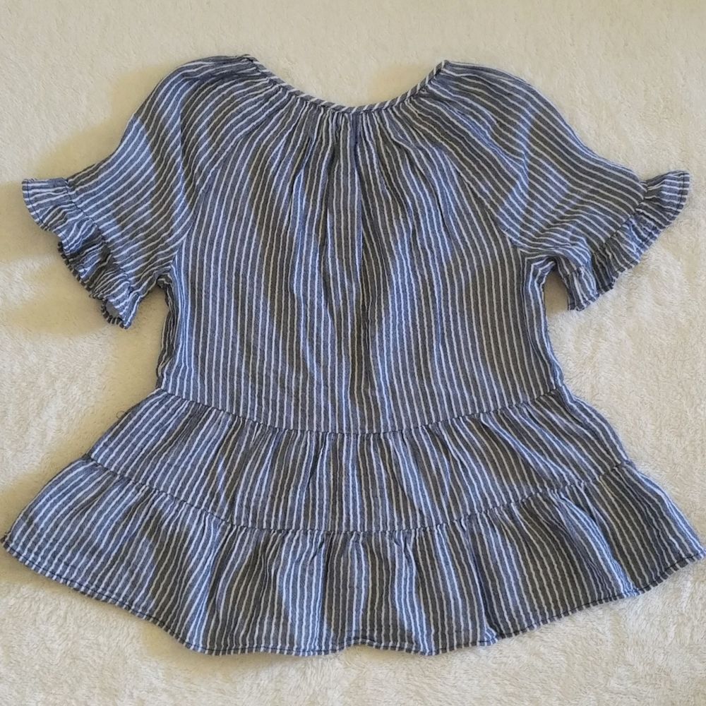 beachlunchlounge🏖️ Akia Ruffled Tiered Top - NWT - Picture 12 of 15